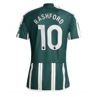 Pánský Fotbalový dres Manchester United Marcus Rashford #10 2023-24 Venkovní Krátký Rukáv